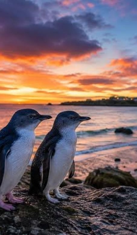 Oamaru Blue Penguin Twilight Return - Private Platform