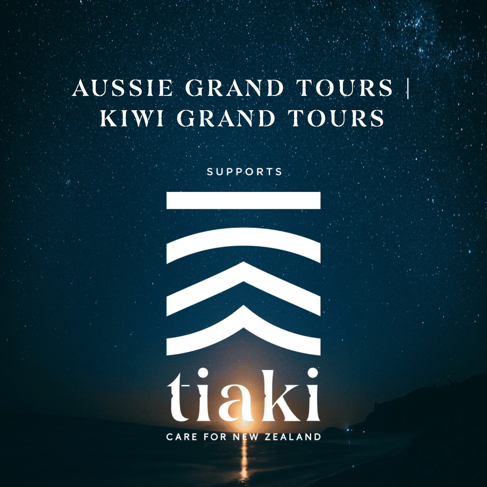 Aussie Grand Tours and Kiwi Grand Tours support the Tiaki Promise — Care for New Zealand
